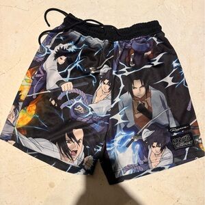 Graphic Men's Shorts - Black